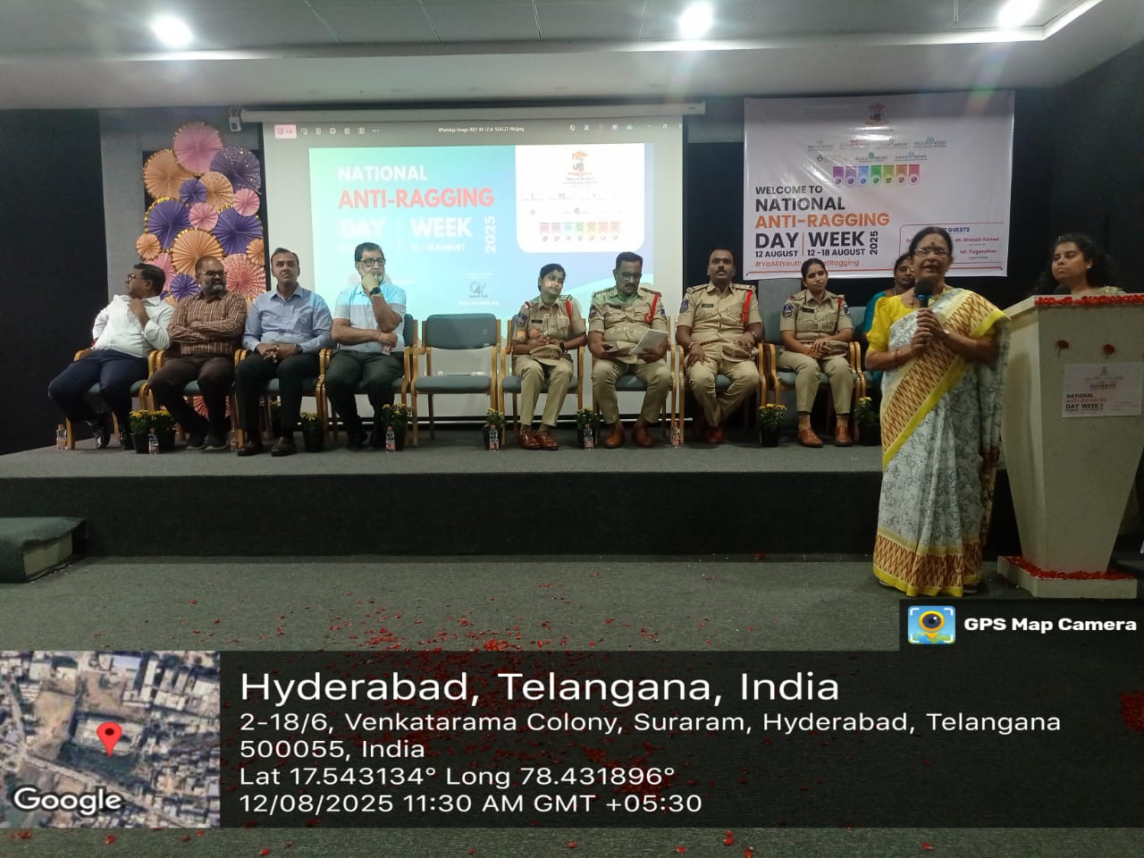 NATIONAL ANTIRAGGING DAY WEEK 12th AUGUST – 2025